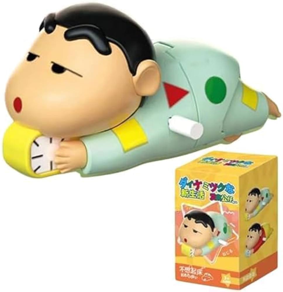 Shinchan Moving Toy | Shinchan Action Figure Toys for Boys & Girls Multicolour | Shin-chan White Moving (Shinchan Moving Toy Blue)