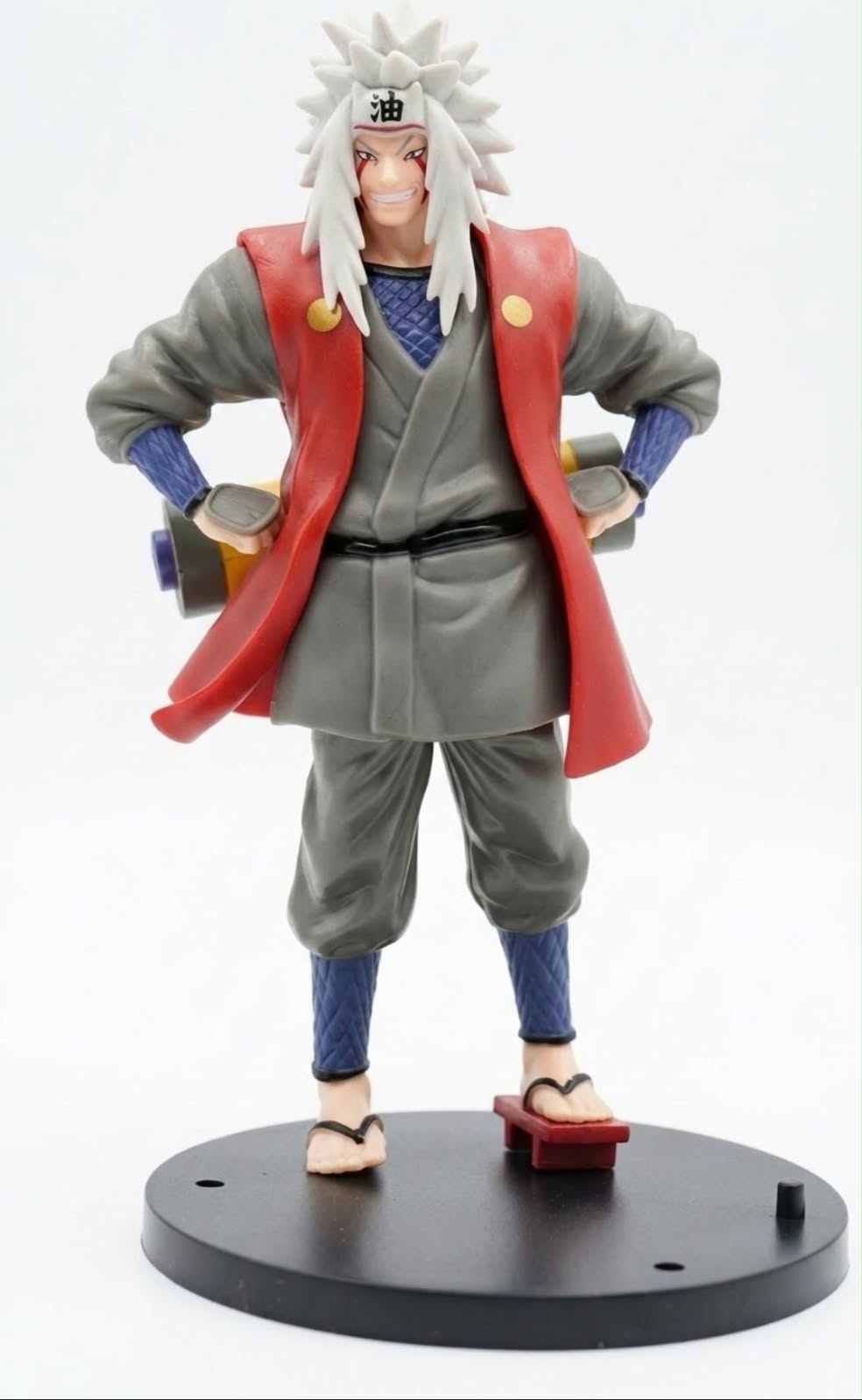 Naruto Shippuden Jiraiya Action Figure – Premium Legendary Sannin Anime Collectible PVC Statue Toy