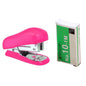 Mini Portable Pocket Stapler Set – Compact Desktop Stapler with No.10 Staples for Office & School
