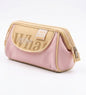 Aesthetic Pink Canvas Pencil Case – Kawaii Large Capacity Stationery Pouch, Wide Opening Doctor Bag Style Pen Case Organizer for School Students & Girls
