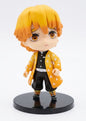 Demon Slayer Zenitsu Agatsuma Chibi Anime Action Figure – Mini Collectible Figurine for Desk Decor & Gifting