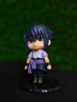 Naruto Shippuden Sasuke Uchiha Chibi Action Figure (10cm PVC)