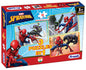 Frank Marvel Spider-Man 3-in-1 Jigsaw Puzzle Set – Three 48-Piece Educational Puzzles for Kids Age 5+