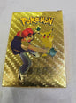 Pokémon Limited Edition Golden Foil Collector Card Set, Pikachu Design
