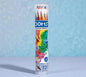 Doms 12 Colour Pencils 3mm - 12 Colours (Silver & Gold Shade Free Inside) - Soft Wood Hexagonal Colour Pencils