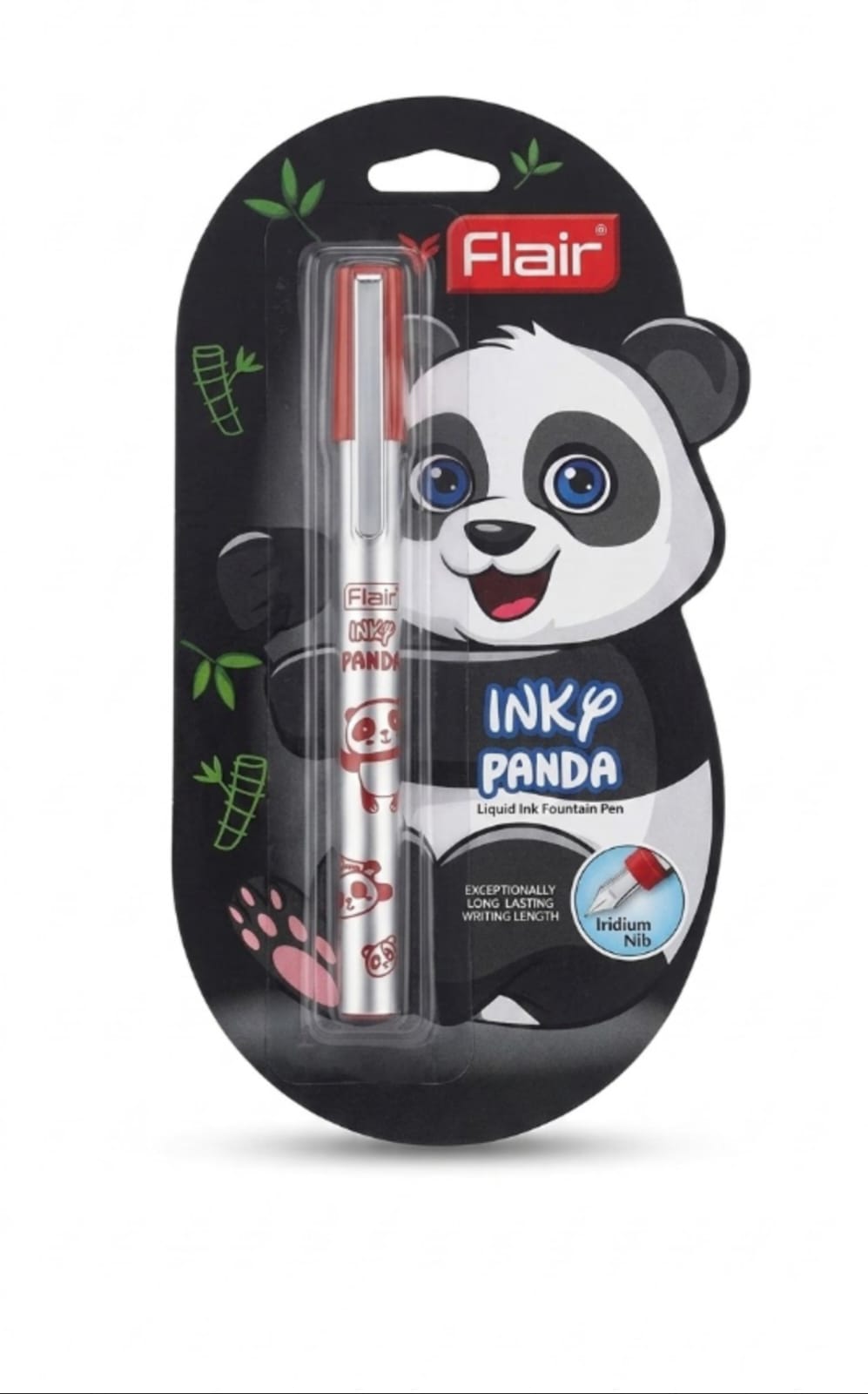FLAIR Inky Series Panda Liquid Ink Fountain Pen Blister Pack