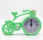 Cute Bicycle Shaped Alarm Clock – Novelty Mint Green Desk Clock for Kids & Bedroom