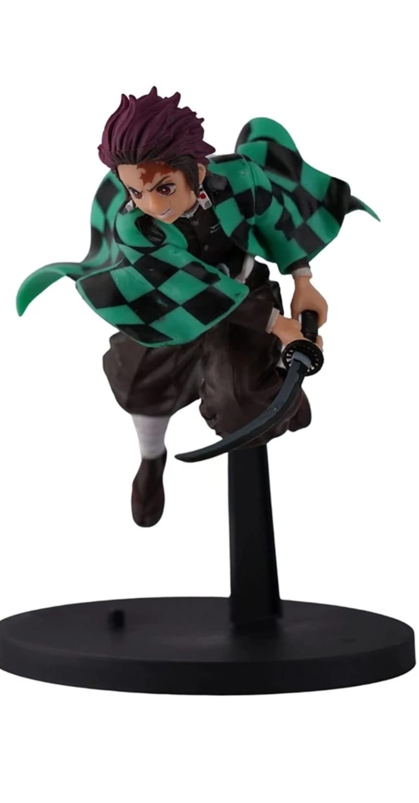 Demon Slayer Tanjiro Kamado Action Figure – Dynamic Attack Pose PVC Anime Collectible (6-Inch / 17cm)