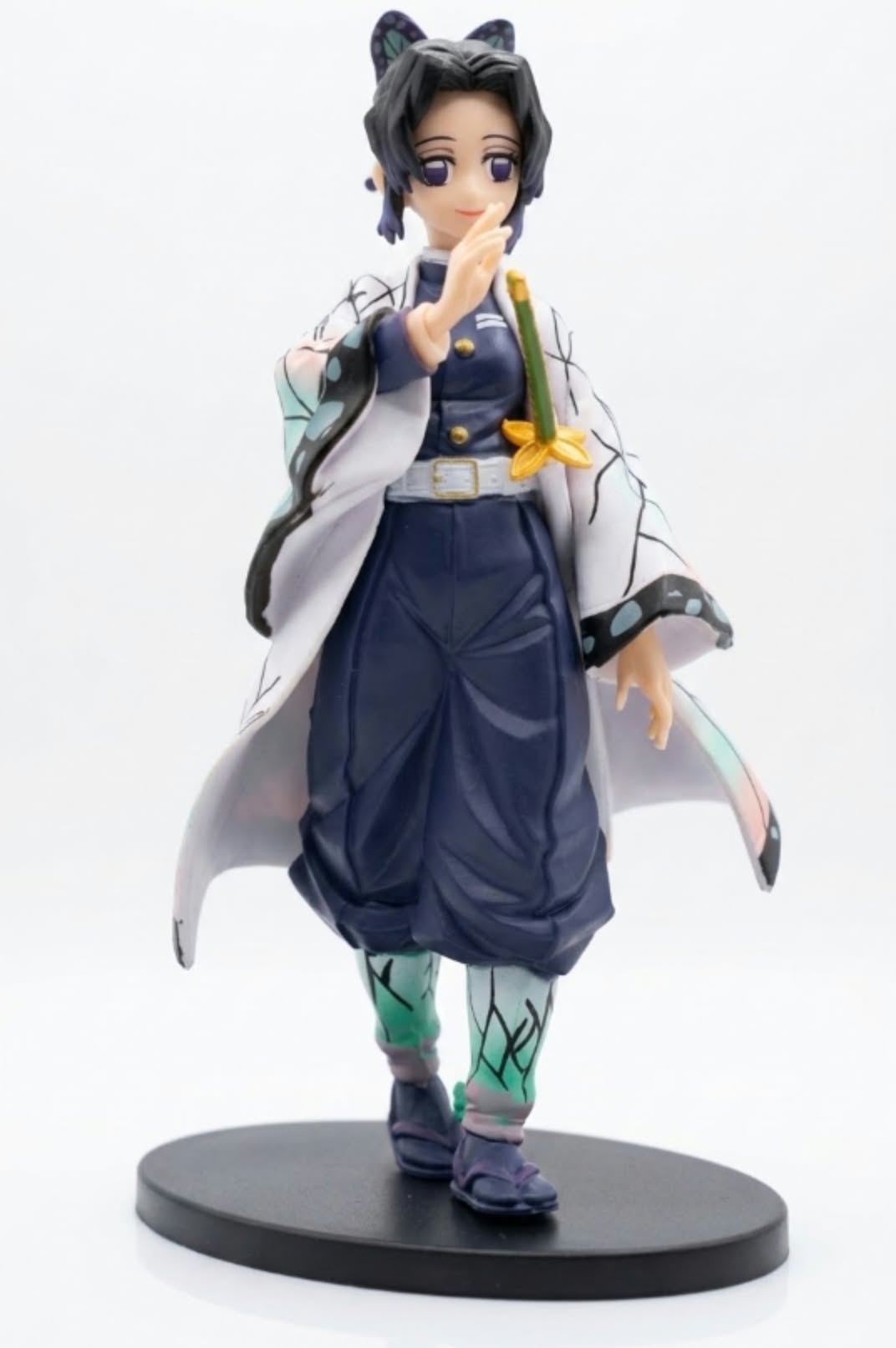 Demon Slayer Shinobu Kocho Anime Action Figure – Premium PVC Collectible Figurine with Butterfly Haori & Base