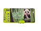 Cute Panda Magnetic Pencil Box – Multi-Functional Stationery Case with Built-in Sharpener & Pop-Up Buttons