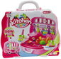 Little Chef Kitchen Cook Playset – Portable Toy Suitcase Kitchen Set with Pots, Pans, and Play Food Accessories, Role Play Toy for Kids Ages 3+