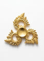 Luxury Gold Metal Fidget Spinner – Ornate Dragon Wing Design Premium EDC Desk Toy