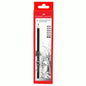 Faber-Castell Black Matt 1111 Drawing Pencils Pack – Set of 6 Premium Sketching Graphite Pencils for Artists, Shading & Professional Art Supplies