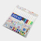 Doms Sketch MAX 14 Shades Watercolour Sketch PENS | Brilliant & Intense 14 Colours | Unique Push Resisitant Tip | Ventilated Caps