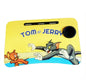 Tom and Jerry Folding Laptop Desk for Bed – Portable Kids Study Table with Cup Holder & Tablet Slot