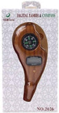 Digital Tasbih Counter with Qibla Compass – Electronic LED Prayer Beads Tally Clicker for Dhikr and Zikr