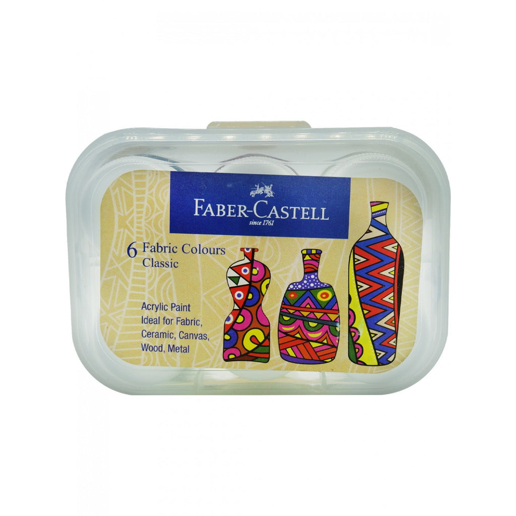 Faber-Castell Fabric Color - Pack of 6