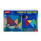 Kores Tangram Crayons Set (7 Shapes) – Creative Block Crayons & Geometric Puzzle Toy for Kids Age 5+