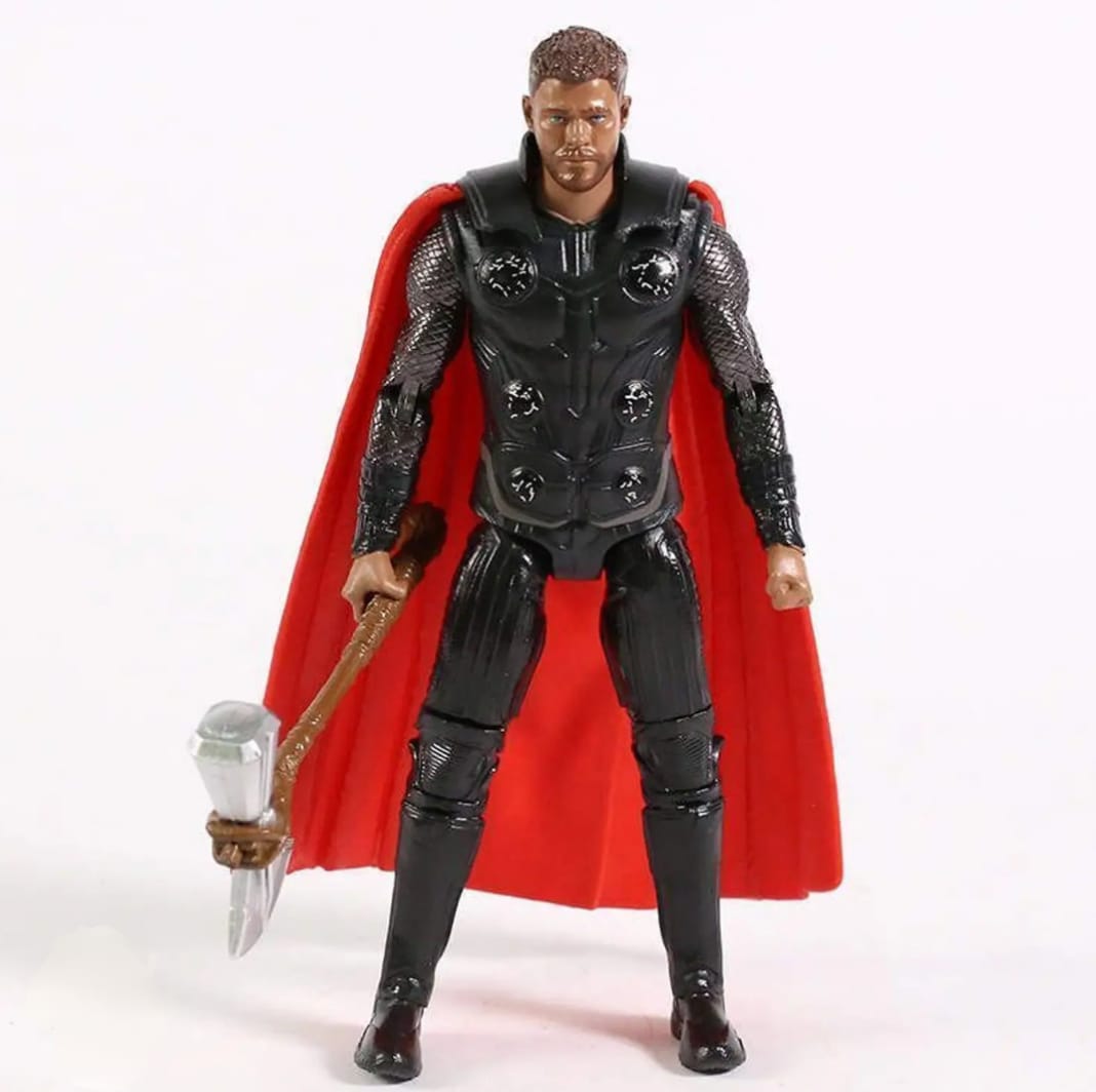 Marvel Thor 7 Inch Superhero Action Figure Toy | Avengers Marvel Collectible Figurine