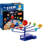 STEM Rotating Solar System Toy Kit – 360° Motorized Planetarium Projector and Science Model for Kids (Ages 6+)