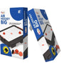 Annie Air Hockey Big Table-Top Game – Battery-Operated Portable Mini Air Hockey Set with Charger & USB Cable (Ages 8+)